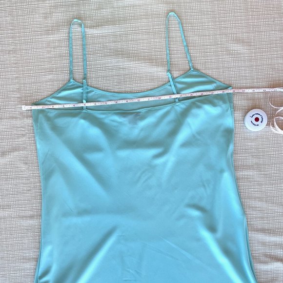 Vintage y2k DKNY Silk Slip Dress Wrap Dress Twist Tie Front With Shirt Dress - Picture 10 of 16